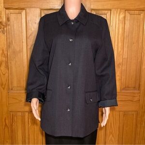 NWOT Vintage Harve Benard 100% Wool Lightweight Jacket Size 16